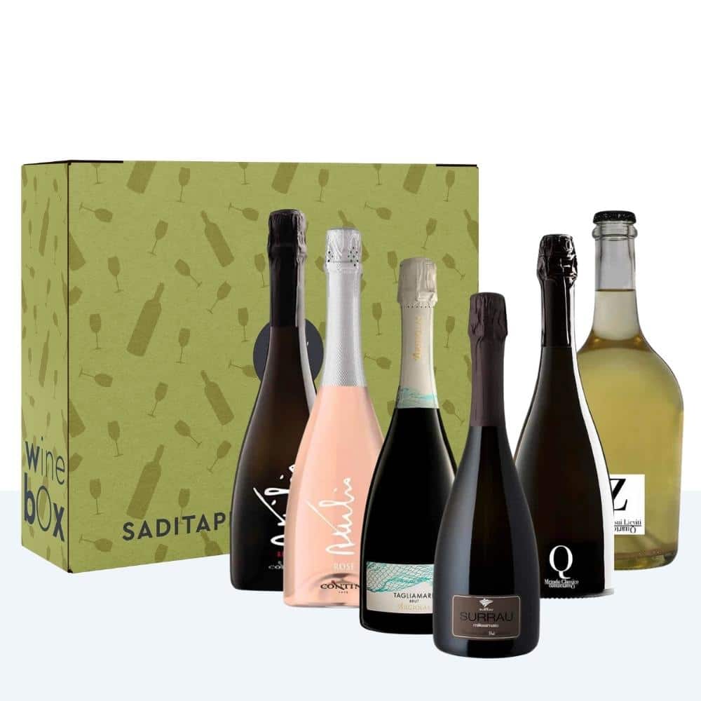 spumanti sardi wine box 6 bottiglie spumanti sardi wine box 6 bottiglie